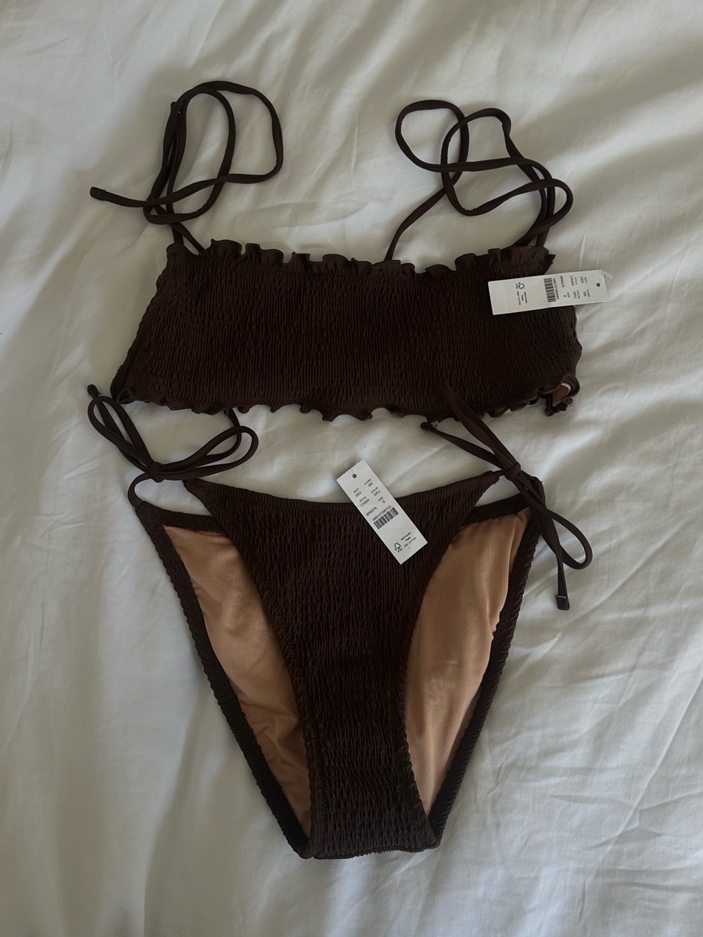 Smocked Bikini Set